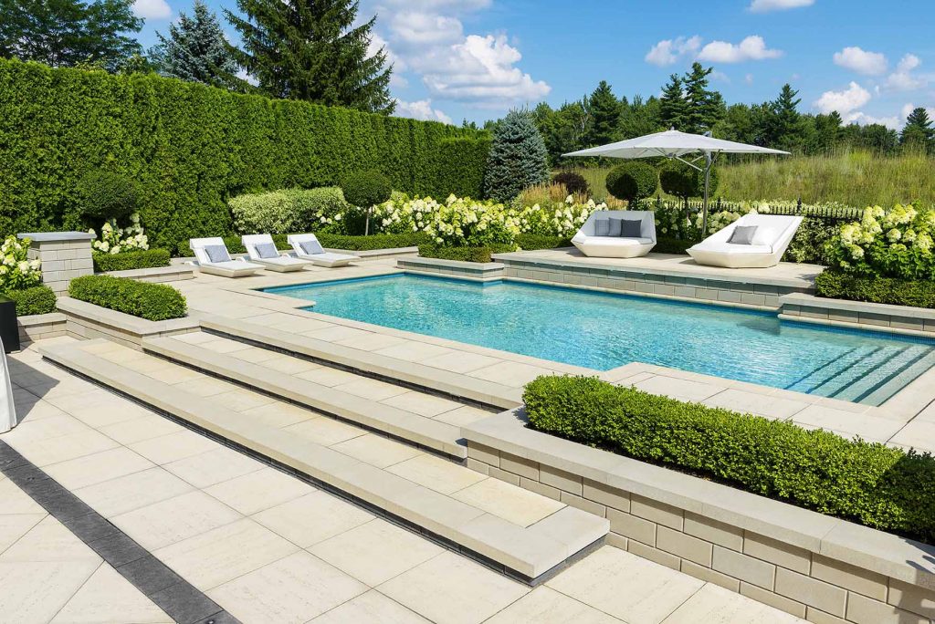 Poolside Landscaping
